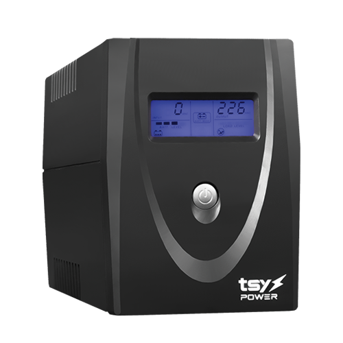 TSY-MP-0K6-LCD | TSY Power | UPS TSY Power, 600VA/360W, LCD, line interactive, 2 x Schuko TSY-MP-0K6-LCD UPS TSY Power, 600VA/360W, LCD, line interactive, 2 x Schuko TSY-MP-0K6-LCD