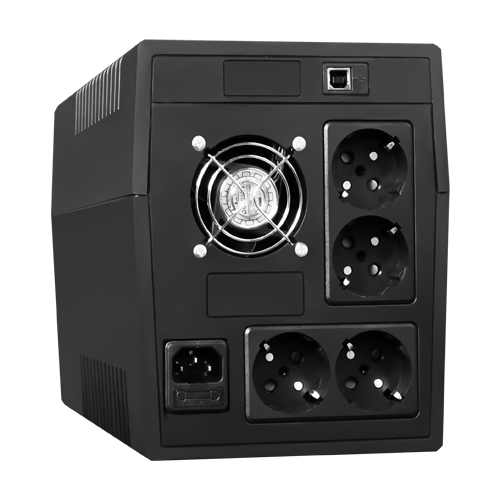 UPS TSY Power, 2000VA/1200W, LCD,  line interactive, 4 x Schuko TSY-MP-2K0-LCD – TSY Power TSY-MP-2K0-LCD