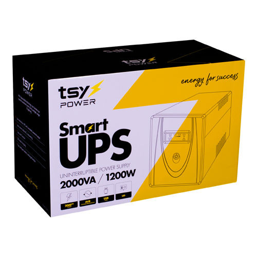 TSY-MP-2K0-LED | TSY Power | UPS TSY Power, 2000VA/1200W, LED, line interactive, 4 x Schuko TSY-MP-2K0-LED UPS TSY Power, 2000VA/1200W, LED, line interactive, 4 x Schuko TSY-MP-2K0-LED