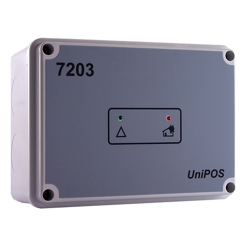 FD7203 | UNIPOS | Modul de comanda adresabil - 3 intrari, 6 iesiri - UNIPOS FD7203 Modul de comanda adresabil - 3 intrari, 6 iesiri - UNIPOS FD7203