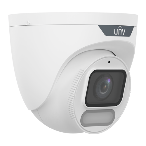 Camera IP 4MP, Wise-ISP, ColorHunter, lentila 2.8mm, WL 30m, Mic, color 24/7 - UNV IPC3624LE-ADF28K-WP