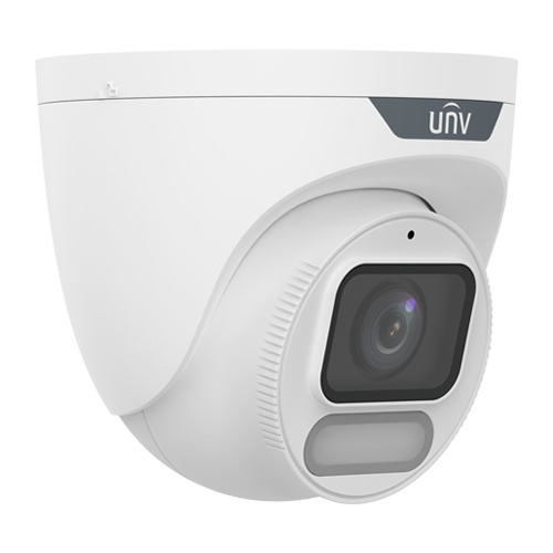 Camera IP Wise-ISP, ColorHunter, 8MP, lentila 4.0mm, WL 30M, Mic, PoE, color 24/7 - UNV IPC3628LE-ADF40K-WP