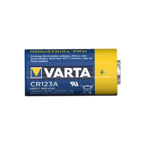 Baterie Lithium Varta Industrial PRO - 3V - CR123A BAT-3V0-CR123A-2 – VARTA BAT-3V0-CR123A-2