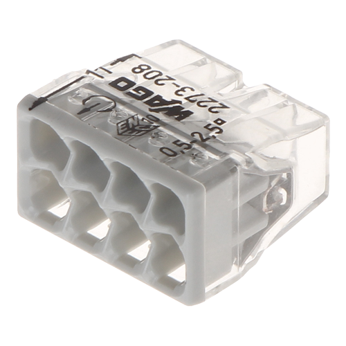 2273-208 | WAGO | Conector compact de imbinare, 8 fire, max. 2.5 mm² (50 buc.) - WAGO 2273-208 Conector compact de imbinare, 8 fire, max. 2.5 mm² (50 buc.) - WAGO 2273-208