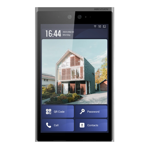 Videointerfon TCP/IP, 10.1 touch screen, recunoastere faciala, IK07 - HIKVISION DS-KD9633-E6 – HIKVISION DS-KD9633-E6
