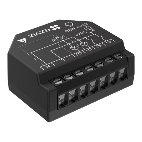 Releu inteligent Wi-Fi pentru aplicatii Smart Home EZVIZ, 2 canale 250Vc.a. max. 16A CS-T36-R100-WM – EZVIZ CS-T36-R100-WM