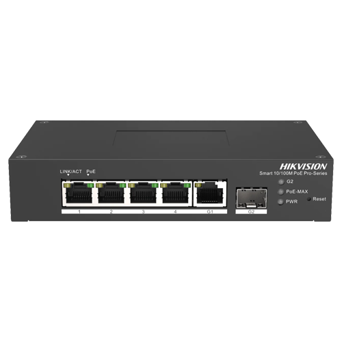 HIKVISION DS-3T1306P-SI-HS – Switch Smart managed 4 porturi 10/100 Mbps PoE, 1 port Gigabit SFP, 1 port Gigabit RJ45 - HIKVISION DS-3T1306P-SI-HS Switch Smart managed 4 porturi 10/100 Mbps PoE, 1 port Gigabit SFP, 1 port Gigabit RJ45 - HIKVISION DS-3T1306P-SI-HS – HIKVISION DS-3T1306P-SI-HS
