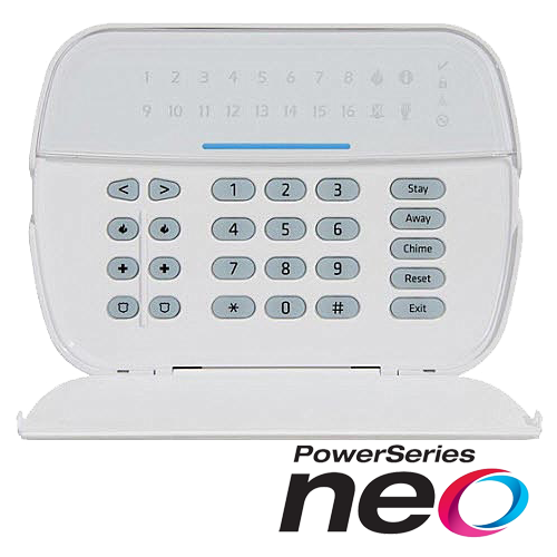 Tastatura LED, cablata, 16 zone, SERIA NEO - DSC HS2LEDE1 – DSC HS2LEDE1