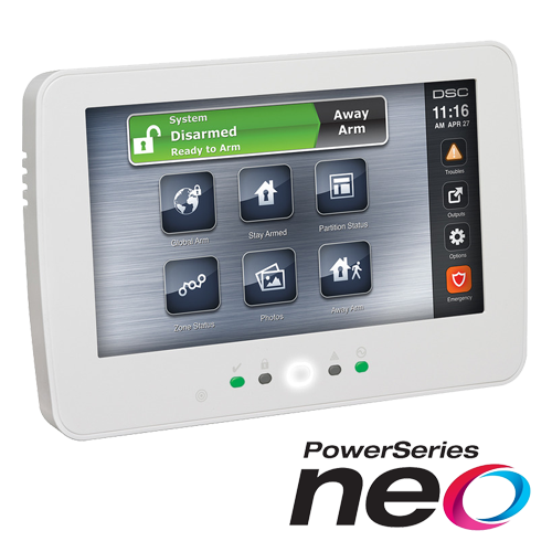 Tastatura touch screen color 7, 128 zone, SERIA NEO - DSC HS2TCHPEE1 – DSC HS2TCHPEE1