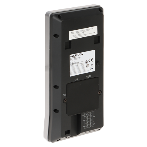 Videointerfon TCP/IP, 4.3 touch screen, camera 2x2MP,  recunoastere faciala/Card/PIN/QR, PoE, IK08 - HIKVISION DS-KV9503-WBE1 – HIKVISION DS-KV9503-WBE1