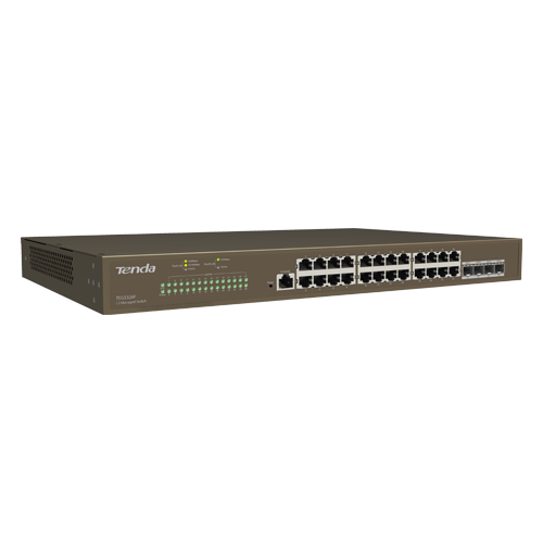 Switch 24 porturi Gigabit, 4 porturi SFP Gigabit, Management - TENDA TND-TEG5328F – TENDA TND-TEG5328F