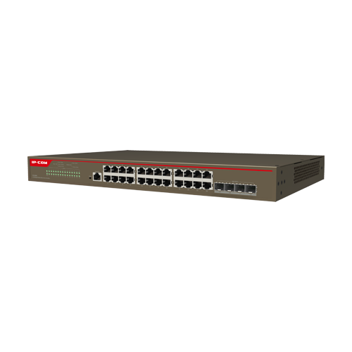 Switch 24 porturi Gigabit, 4 porturi SFP+ 10Gbps, Management - IP-COM G5328X – IP-COM G5328X