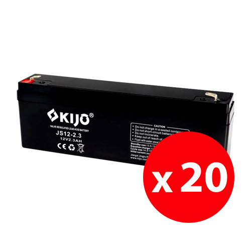 Cutie 20 acumulatori JS12-2.3 - KIJO JS12-2.3-BAX – KIJO JS12-2.3-BAX
