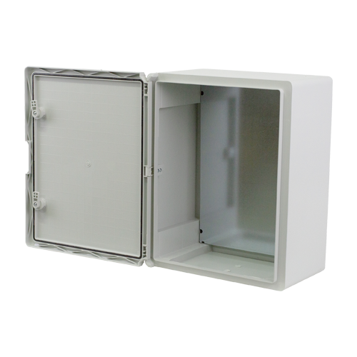Cutie distributie IP65 din ABS gri, usa mata, placa metalica, 400x500x240 mm PP3007 – Plastim PP3007
