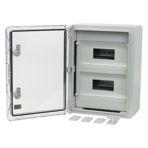 Plastim PP3114 – Cutie modulara IP65 din ABS gri, usa transparenta, 2 x 12 module, 300x400x170 mm PP3114 Cutie modulara IP65 din ABS gri, usa transparenta, 2 x 12 module, 300x400x170 mm PP3114 – Plastim PP3114