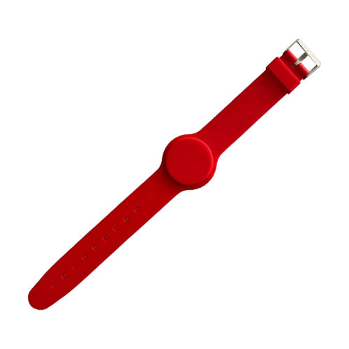 Bratara de proximitate MIFARE (13.56MHz), silicon rosu CSW-MF13-R – CSAccess CSW-MF13-R