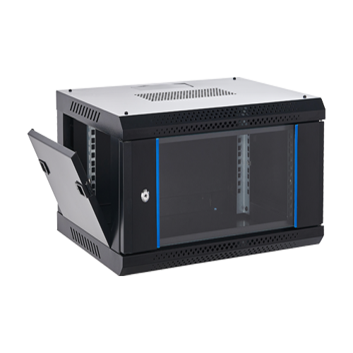 Rack perete 6U 19 600x450, negru, seria economica - ASYTECH Networking ASY-6U-6045WL – ASYTECH Networking ASY-6U-6045WL