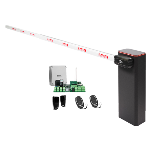 KIT complet bariera acces AUTO / 6 m, montaj universal ST/DR - MOTORLINE TURBO-6-KIT – Motorline TURBO-6-KIT