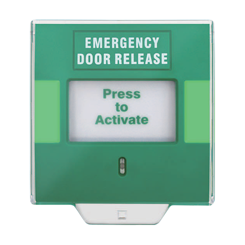 Buton resetabil din plastic pentru iesire de urgenta, LED, buzzer - CSAccess CSB-802 – CSAccess CSB-802