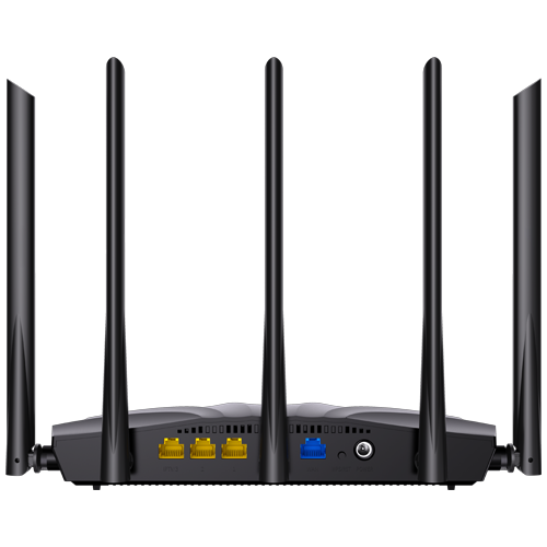 Router Wi-Fi 6, DualBand 2.4Ghz/5GHz, 300+1201Mbps, 5x6dBi, 4 porturi Gigabit - TENDA TND-TX2-PRO – TENDA TND-TX2-PRO