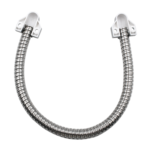 Set legatura flexibila din inox, capete din plastic argintiu, 400 x 9 mm CSL-400-2A – CSAccess CSL-400-2A