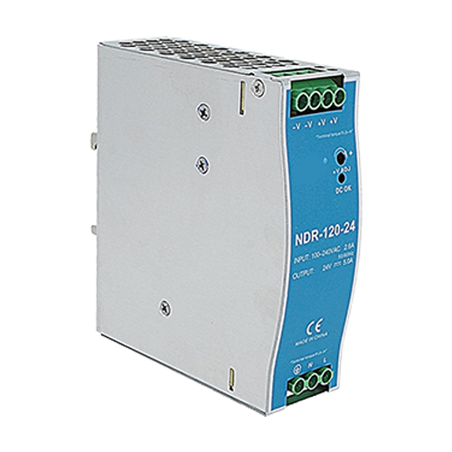Sursa de alimentare in comutatie, 24V / 5A, sina DIN - MEAN WELL NDR-120-24 – MeanWell NDR-120-24