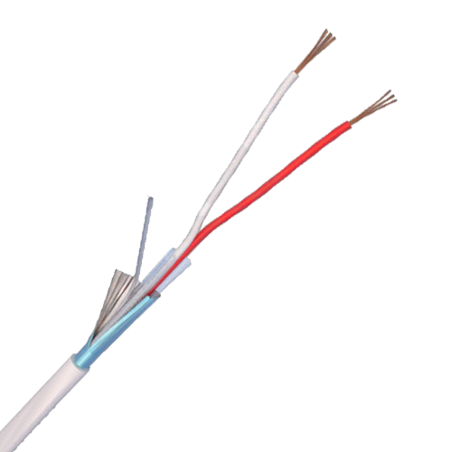 Cablu de alarma 2 fire ecranate, cupru integral, 100m 2CUEF – ELAN 2CUEF