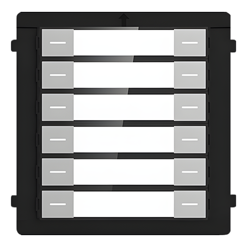 Modul extensie afisaj 12 familii pentru Interfon modular - HIKVISION DS-KD-K12 – HIKVISION DS-KD-K12