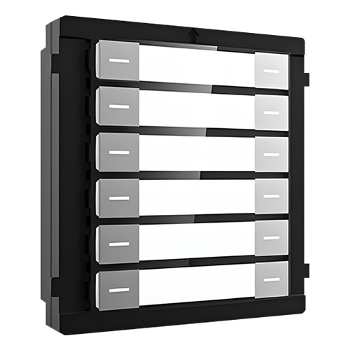 Modul extensie afisaj 12 familii pentru Interfon modular - HIKVISION DS-KD-K12 – HIKVISION DS-KD-K12