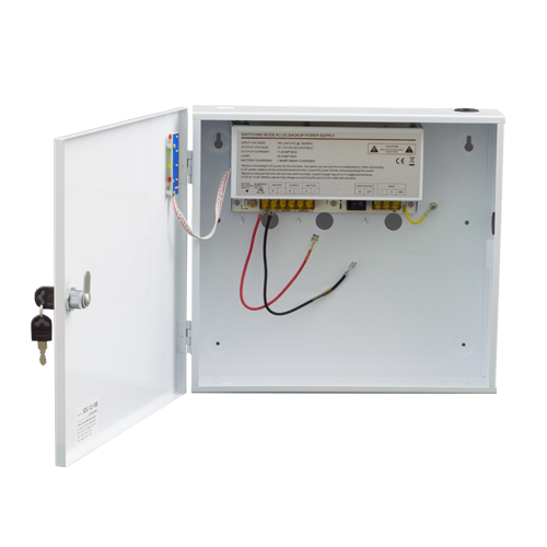 Sursa de alimentare 12V/10A, back-up in cabinet metalic SDC-12-10B – SDC SDC-12-10B