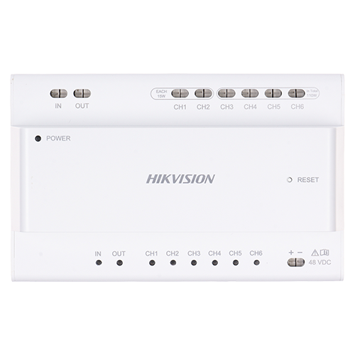 Distribuitor Video/Audio, 2 fire pentru 6 posturi interior/exterior  - HIKVISION DS-KAD7060EY – HIKVISION DS-KAD7060EY