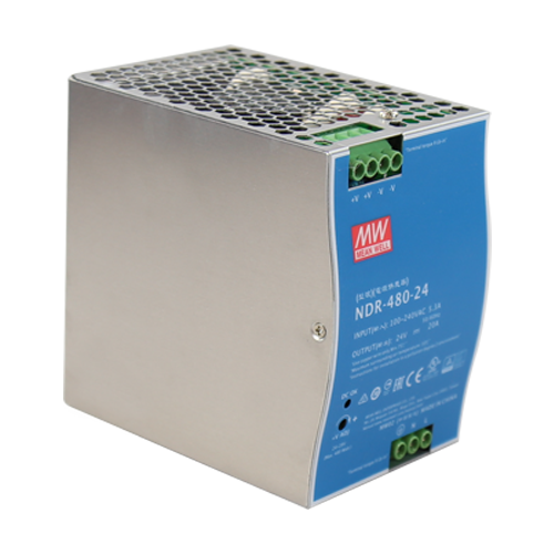 Sursa de alimentare in comutatie, 24V / 20A, sina DIN - MEAN WELL NDR-480-24 – MeanWell NDR-480-24