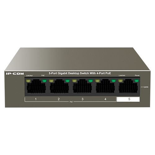 IP-COM G1105P-4-63W – Switch 4 porturi Gigabit PoE, 1 port RJ45 Gigabit - IP-COM G1105P-4-63W Switch 4 porturi Gigabit PoE, 1 port RJ45 Gigabit - IP-COM G1105P-4-63W – IP-COM G1105P-4-63W