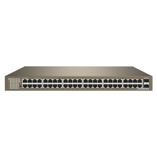 Switch 48 x RJ45 Gigabit, 2 x SFP Gigabit Uplink, 1U - TENDA TND-TEG1050F – TENDA TND-TEG1050F