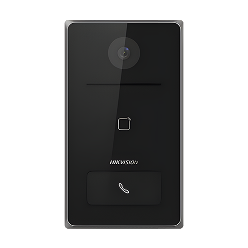 Panou exterior videointerfon TCP/IP, Wi-Fi, 2MP, IR 2.5m, 1 familie, montaj aparent, PoE - HIKVISION DS-KV6133-WME1-Aparent – HIKVISION DS-KV6133-WME1-Aparent