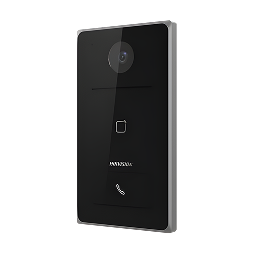 Panou exterior videointerfon TCP/IP, Wi-Fi, 2MP, IR 2.5m, 1 familie, montaj aparent, PoE - HIKVISION DS-KV6133-WME1-Aparent – HIKVISION DS-KV6133-WME1-Aparent