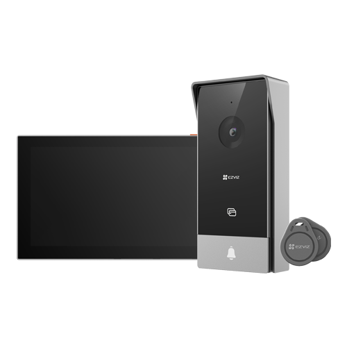 Kit video-interfon, monitor tactil 7 inch, 2 fire, camera 2MP, IR 5m, SDcard, Wi-Fi6 - EZVIZ CS-HP5-2MP – EZVIZ CS-HP5-2MP