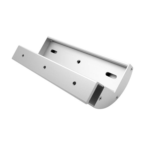 Suport aluminiu UZL pt. montaj electromagnet tip CSE-280P pe usi sticla fara rama CSE-280P-UZL – CSAccess CSE-280P-UZL