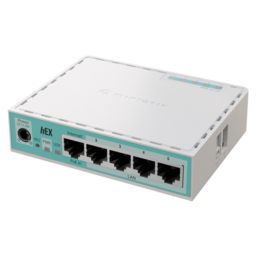 Mikrotik E50UG – Router hEX, 5 porturi Gigabit, USB, PoE IN - MikroTik E50UG Router hEX, 5 porturi Gigabit, USB, PoE IN - MikroTik E50UG – Mikrotik E50UG