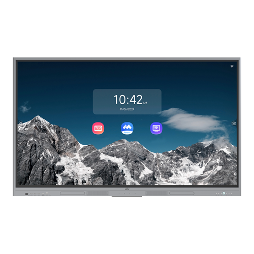 Display Interactiv 65, 4K UHD, Touch screen, Wi-Fi 6, Android 13, Audio - UNV MW3565-U-C – UNIVIEW MW3565-U-C