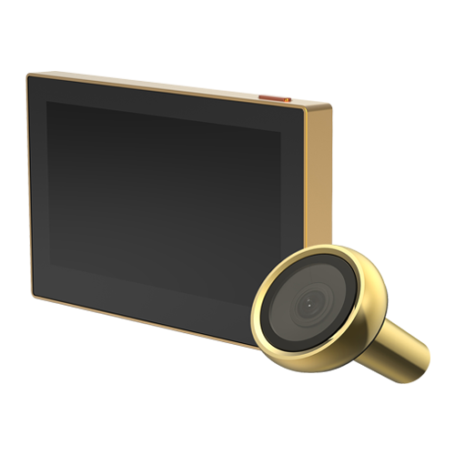 Vizor electronic smart, Wi-Fi, FullHD 1080P, monitor 4.3 inch, acumulator 2200mAh, Auriu - EZVIZ CS-HP2-Golden – EZVIZ CS-HP2-Golden