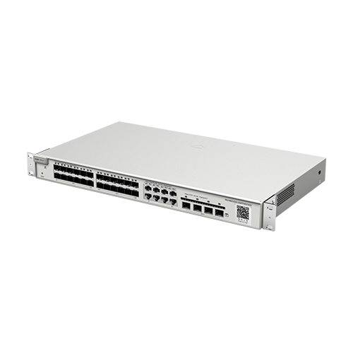 Switch 24 porturi SFP, 4 porturi SFP+, 8 porturi RJ45 Gigabit, L2 Cloud Management - Ruijie RG-NBS3200-24SFP/8GT4XS – Ruijie Networks RG-NBS3200-24SFP/8GT4XS