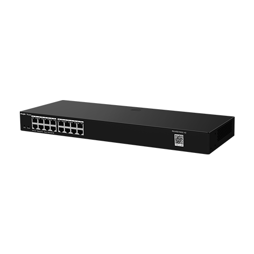 Switch 16 porturi RJ45 Gigabit, L2 Cloud Management - Ruijie RG-ES216GC-V2 – Ruijie Networks RG-ES216GC-V2