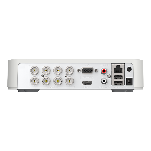 Deep Learning - DVR 8 ch. video 2MP lite + 2 ch. IP max. 5MP, AUDIO over coaxial, 1U - HIKVISION DS-7108HGHI-M1-T – HIKVISION DS-7108HGHI-M1-T
