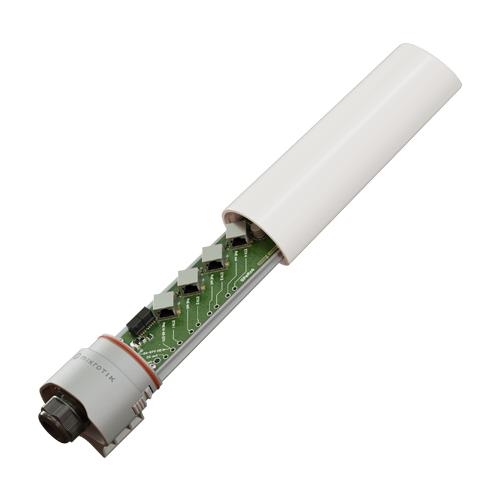 PoE spliter, 90W PoE-IN in 3 x 30W PoE-OUT, 4 porturi Gigabit, IP68 - MikroTik GPER14i – Mikrotik GPER14i