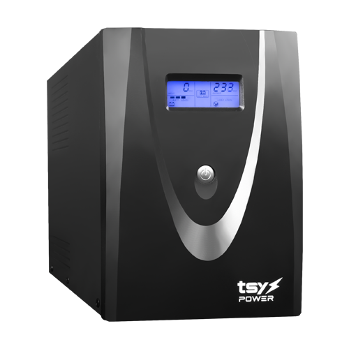 UPS TSY Power, 3000VA/1800W, LCD,  line interactive, 4 x Schuko TSY-MP-3K0-LCD – TSY Power TSY-MP-3K0-LCD