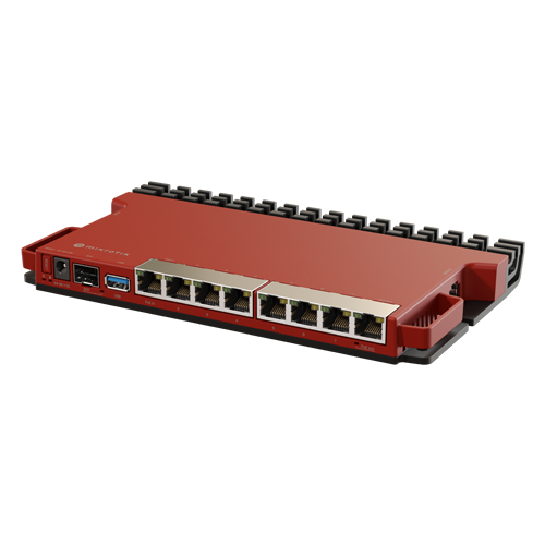 Mikrotik L009UiGS-RM – Router 8 porturi Gigabit, 1 port PoE IN, 1 port PoE Out, SFP 2.5G, NAND, USB, 1U - MikroTik L009UiGS-RM Router 8 porturi Gigabit, 1 port PoE IN, 1 port PoE Out, SFP 2.5G, NAND, USB, 1U - MikroTik L009UiGS-RM – Mikrotik L009UiGS-RM
