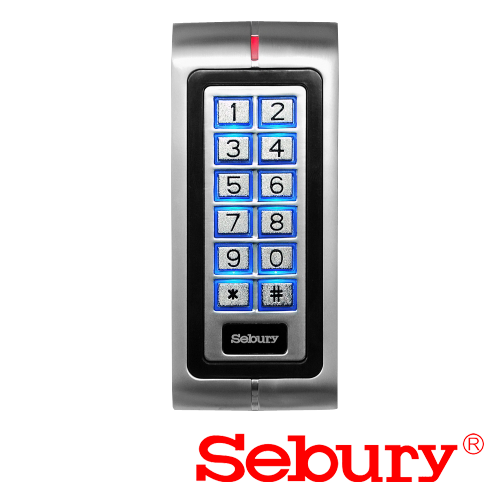 Controler stand-alone cu tastatura si cititor card, carcasa antivandal - SEBURY SEB-K2 – SEBURY SEB-K2