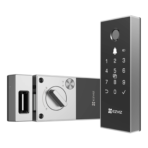 Yala inteligenta, Wi-Fi, multiple metode de deblocare, sonerie incorporata, alarma anti-furt - EZVIZ CS-DL03(WBCP) – EZVIZ CS-DL03(WBCP)