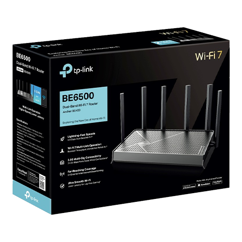 Router Wi-Fi 7 TP-Link Archer BE400 Dual-Band BE6500 ArcherBE400 – TP-LINK ArcherBE400